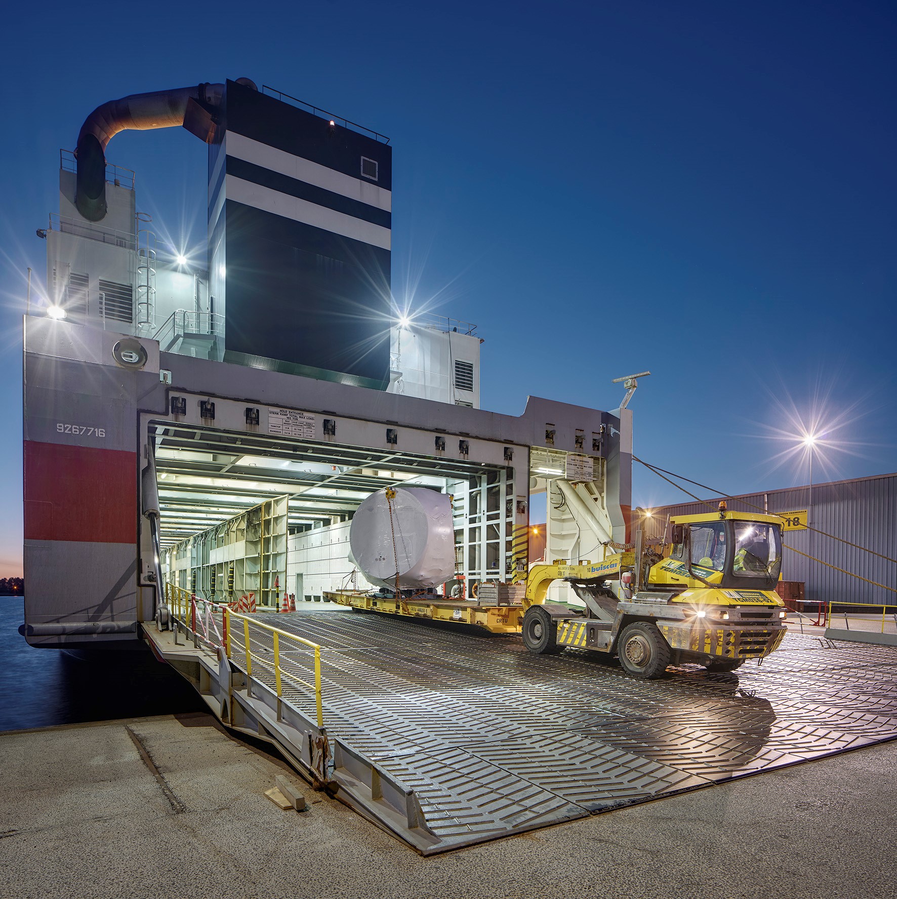 RORO liner service Baltic Europe